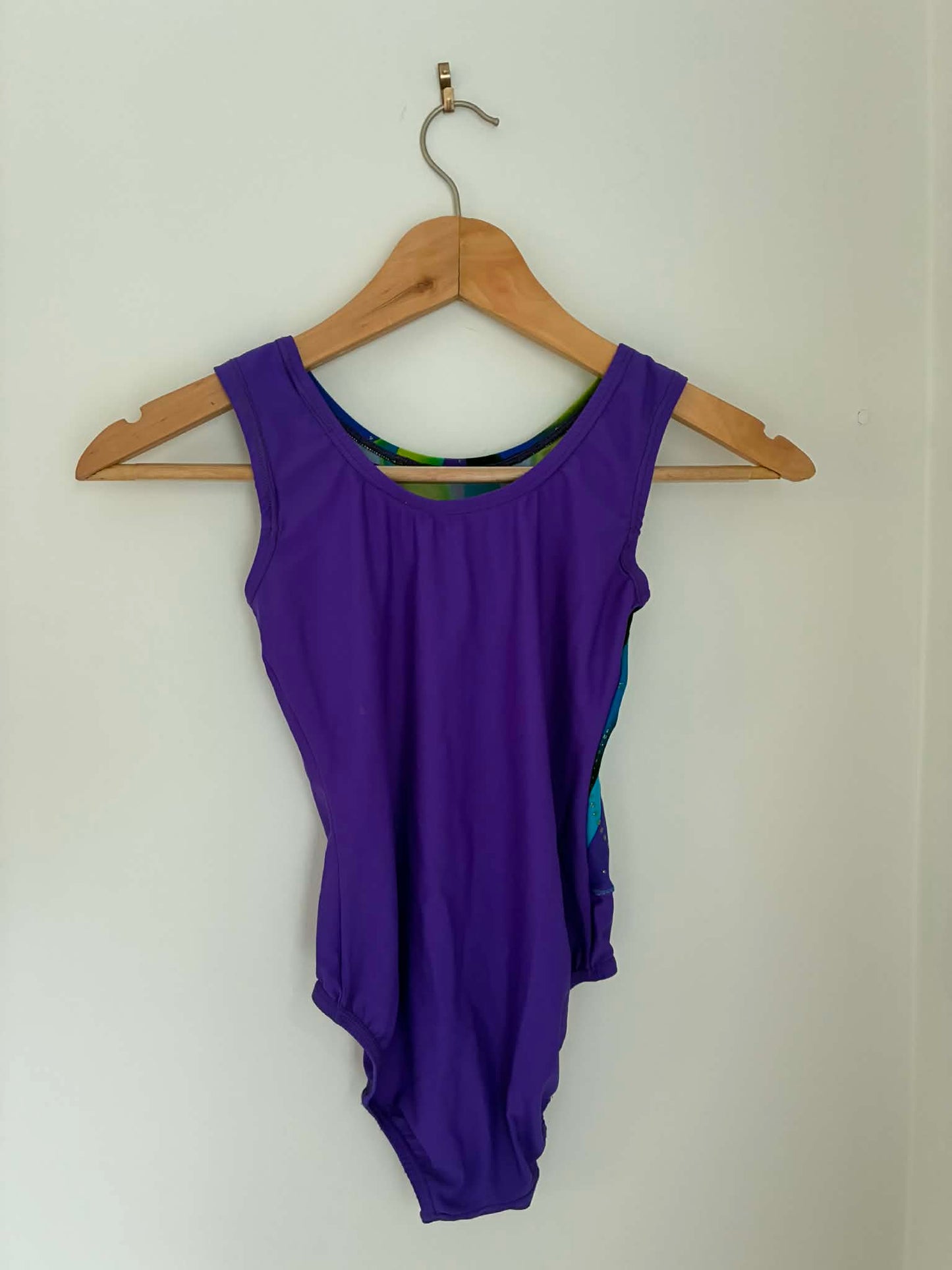 Purple Gymnastic Leotard - Size Child 12