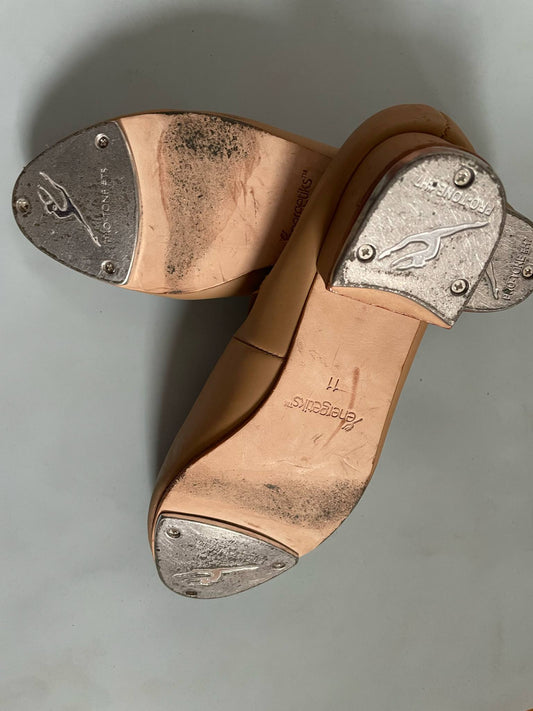 Energetiks Tan Debut Tap Shoe - Low Heel Ladies 11