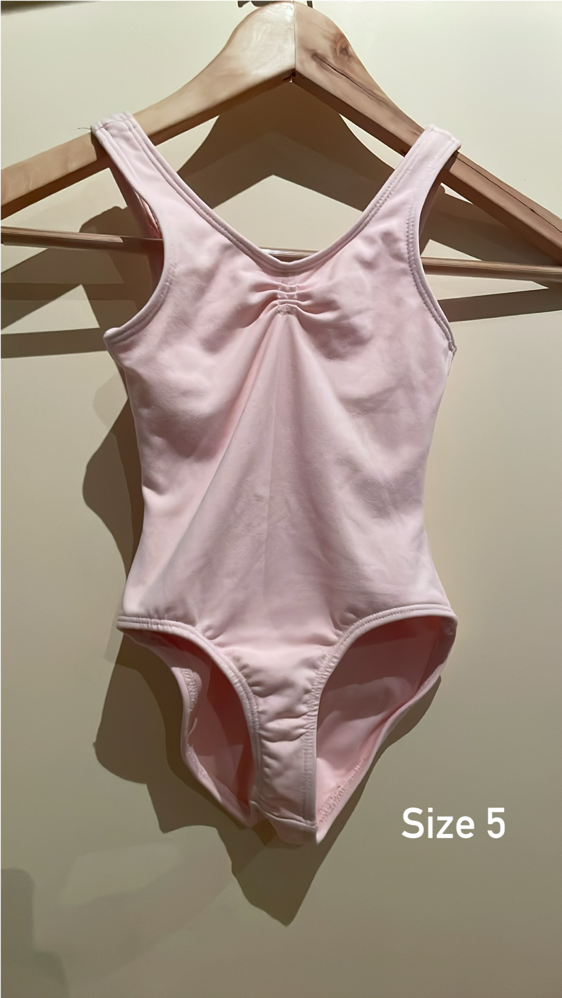 Anko Dance Sleeveless Leotard Pink Childrens size 5