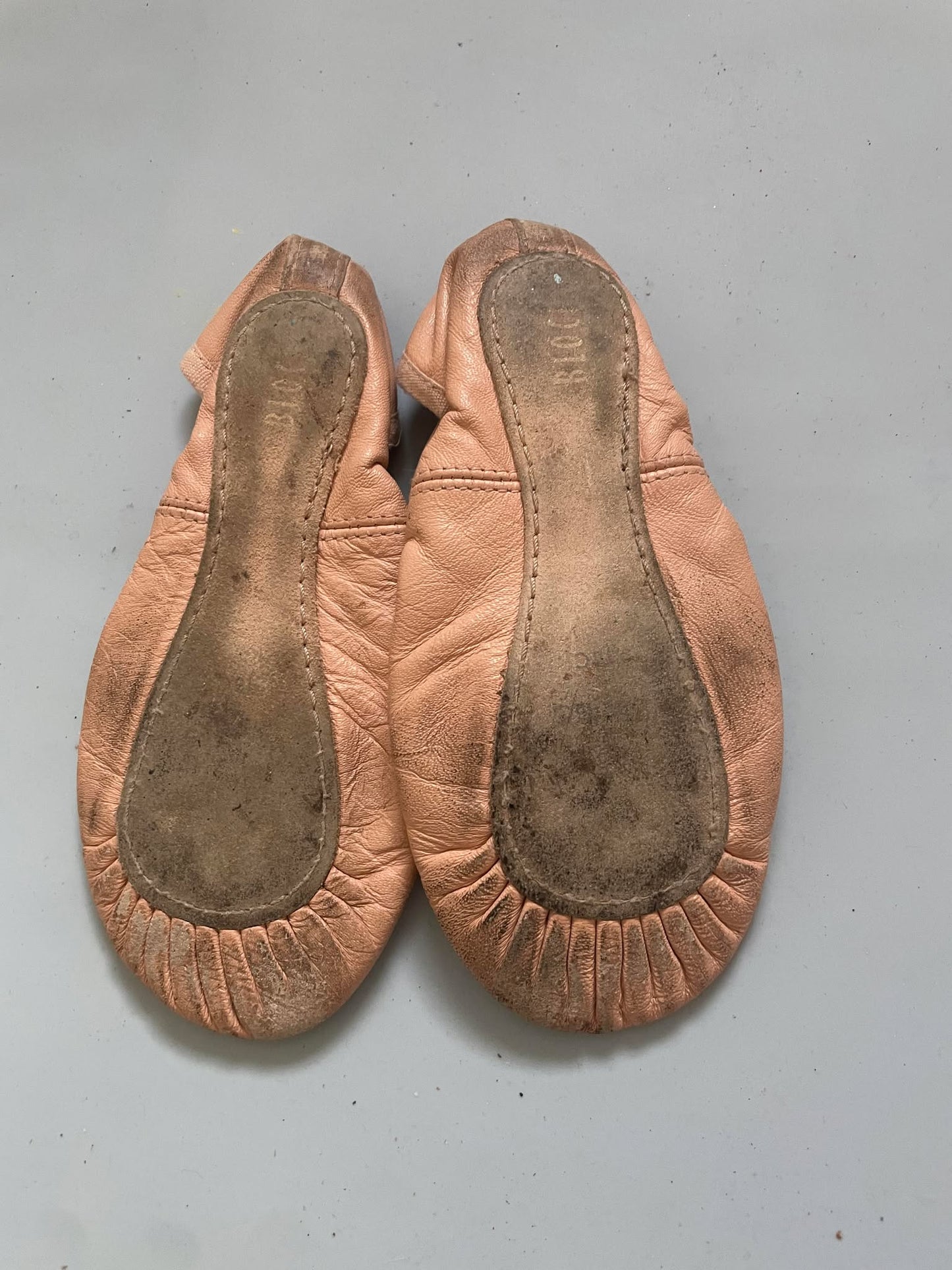 Bloch Dansoft Leather Girls Ballet Full Sole Size 3