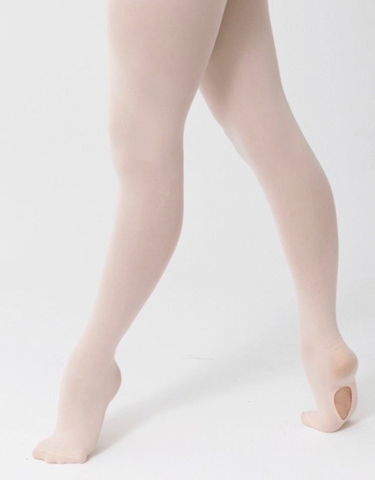 Studio 7 Convertible Tights Theatrical Pink - Size Child Large