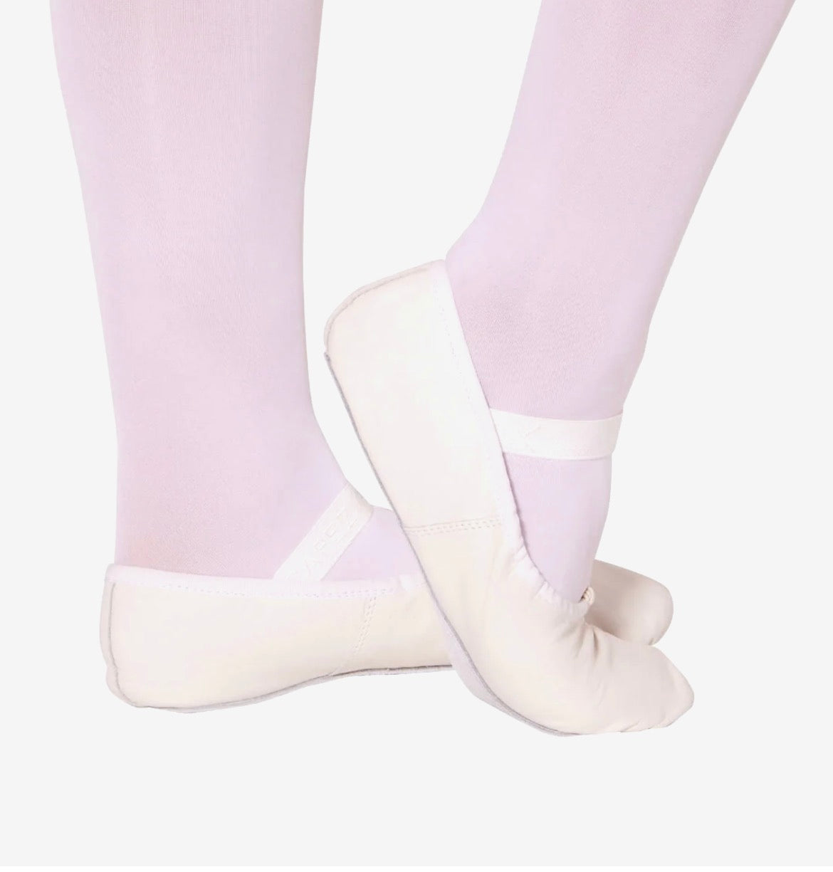Capezio Daisy Full Sole Ballet Shoe White - Child Size 12 N
