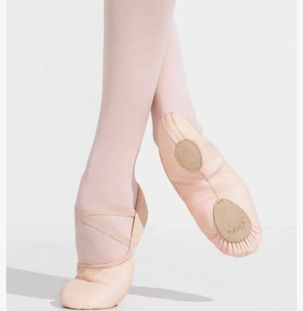 Capezio Cobra Split sole canvas ballet shoes - Child Size 4 W