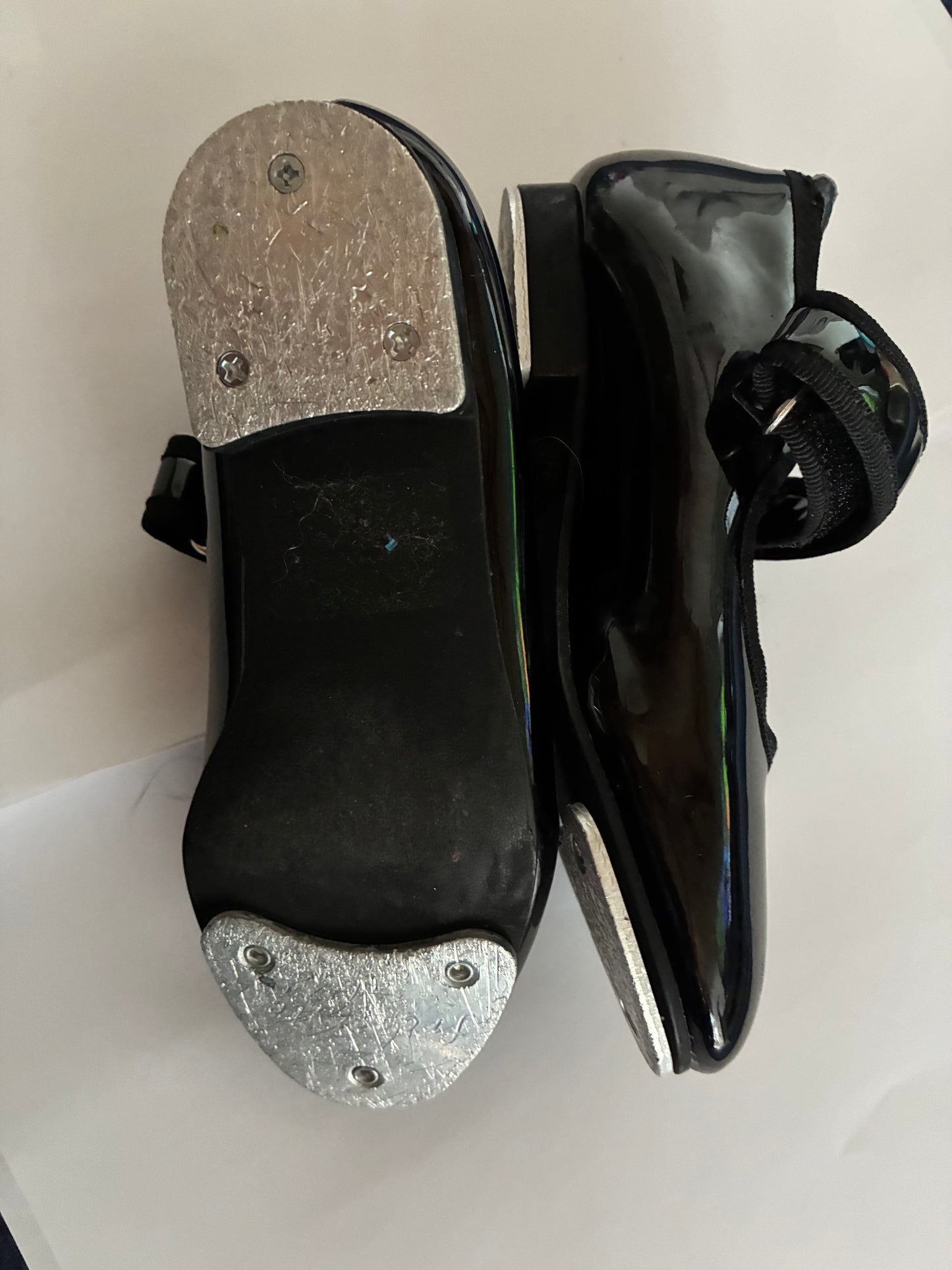 Freestyle Danskin company tap shoes black - size child 9