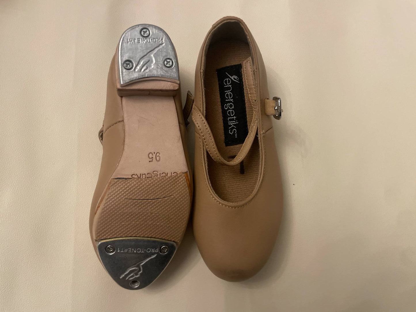Energetiks Tan Debut Tap Shoe - Low Heel Children's 9.5