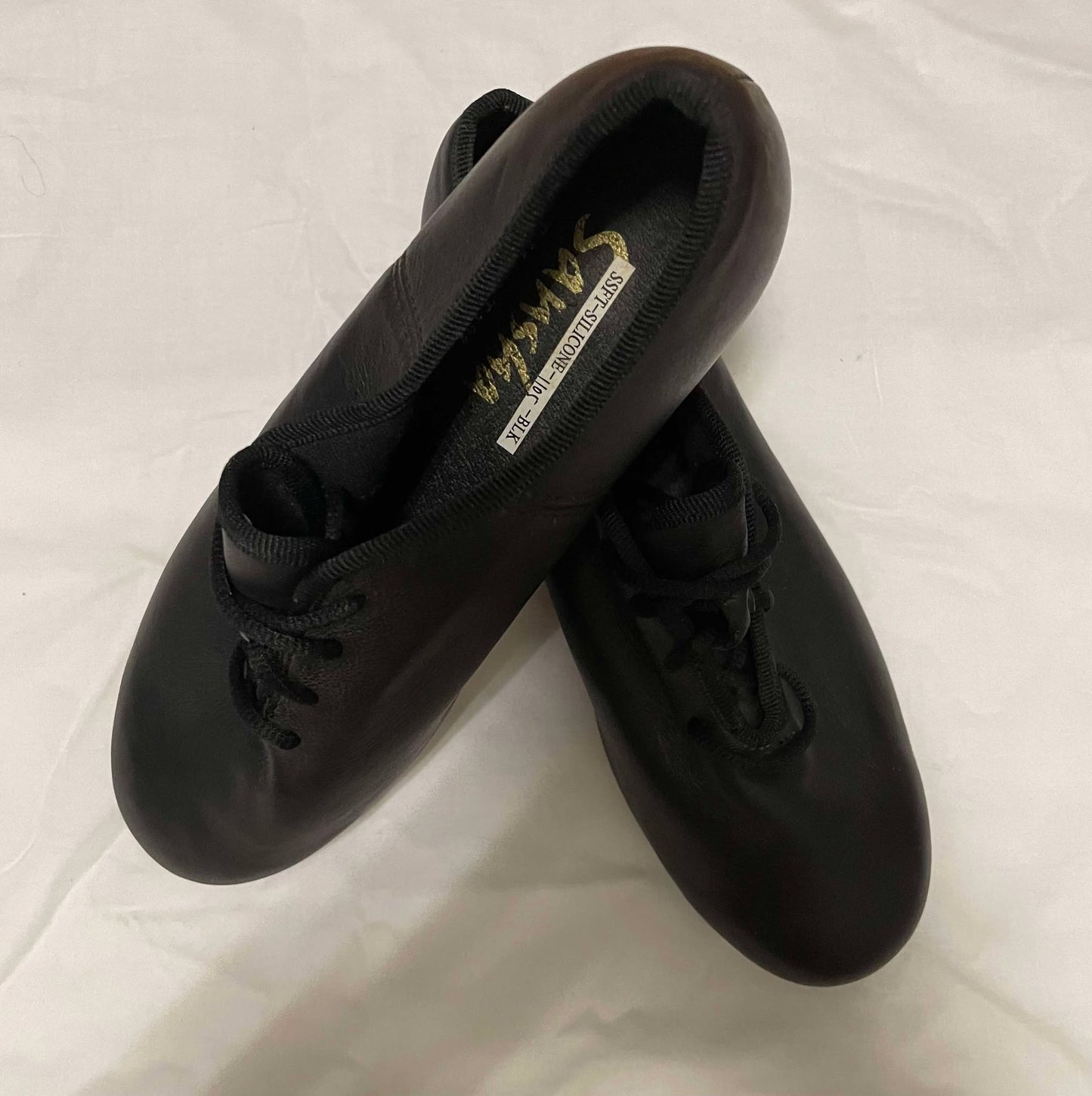 Sansha Black Lace Up Tap Shoes