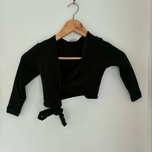 Anko Dance Wrap Black - Size Child 4