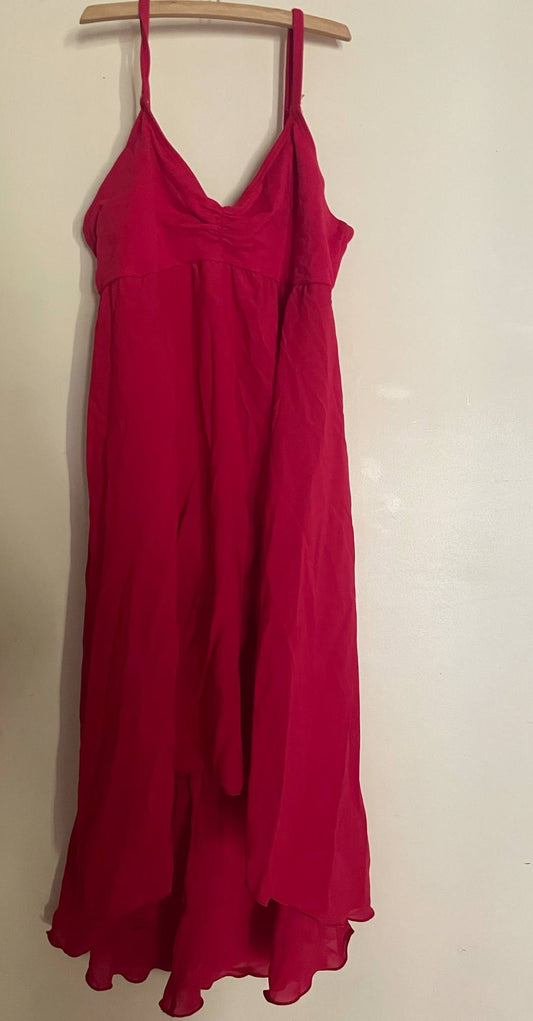 Energetiks Camisole Leotard with Chiffon Skirts Attached Adult Large