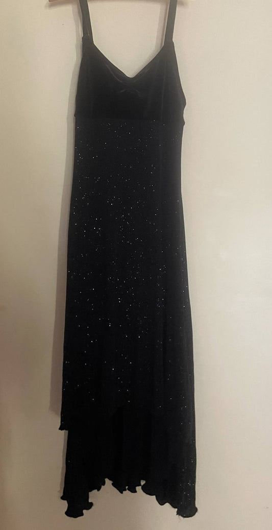 Energetiks Velvet Camisole Leotard with Sparkle Skirt Attached Child XL