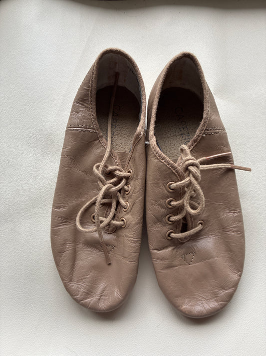 Capezio Lace UP Jazz Shoes - Child Size 1 M