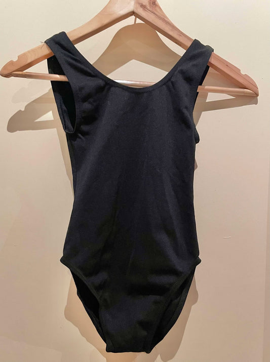 Ellen Margaret Boutique Black Sleeveless Leotard