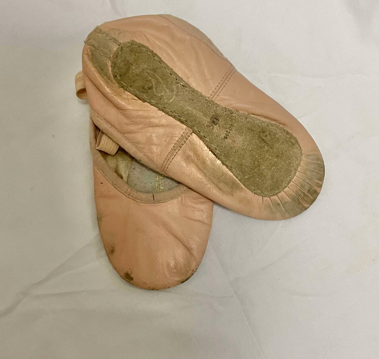 Bloch Full Sole Leather Ballet Shoes Child 12c