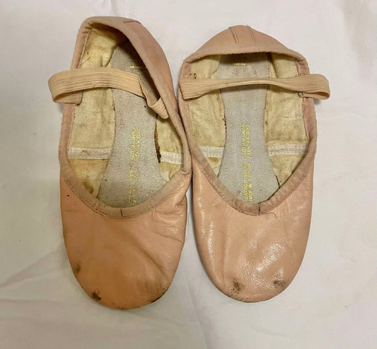 Bloch Full Sole Leather Ballet Shoes Child 12c