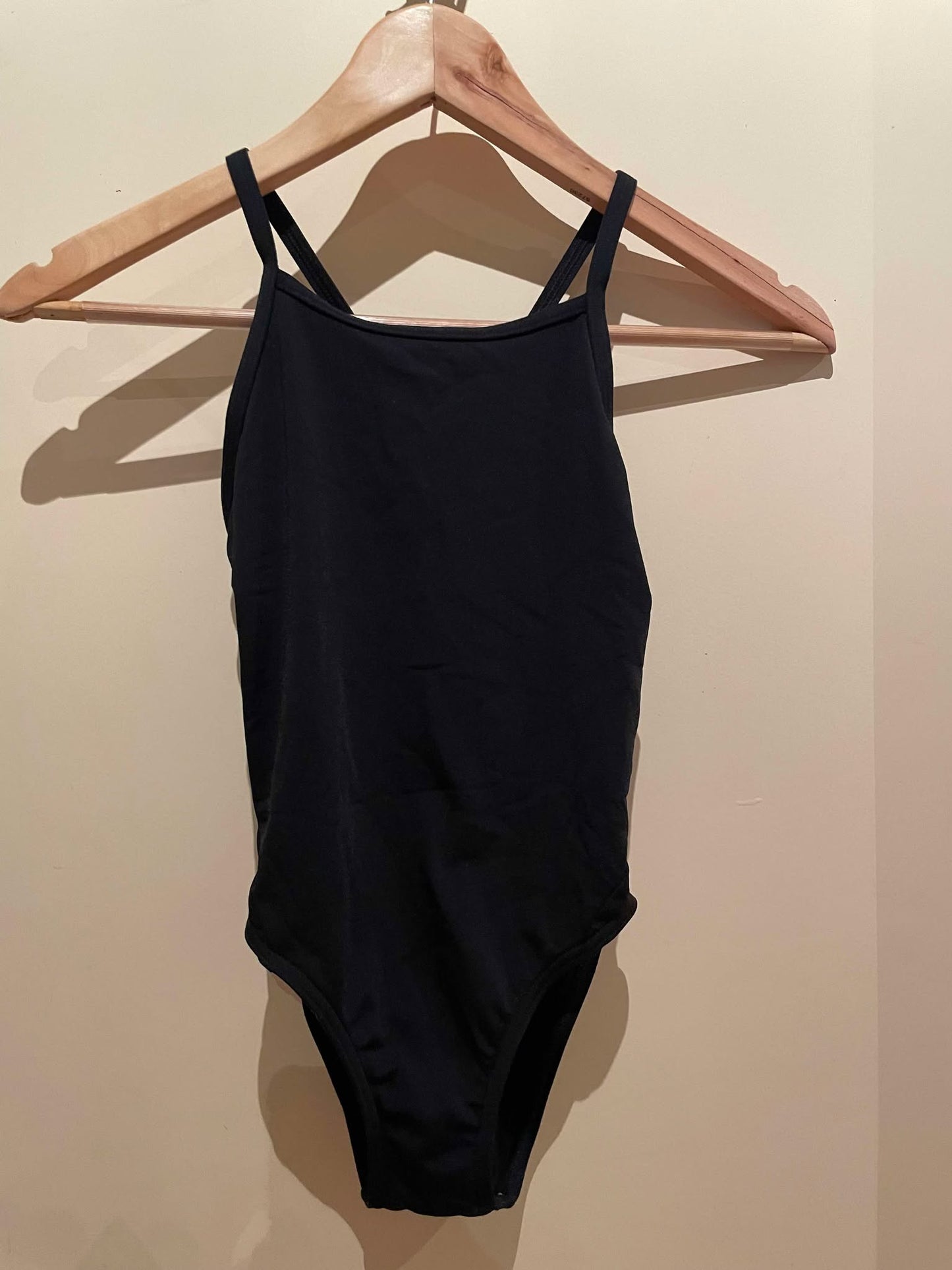 Funkita Keyhole Black Leotard
