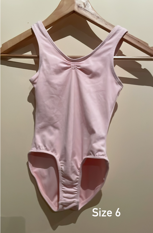 Anko Dance Sleeveless Leotard Pink Size 6
