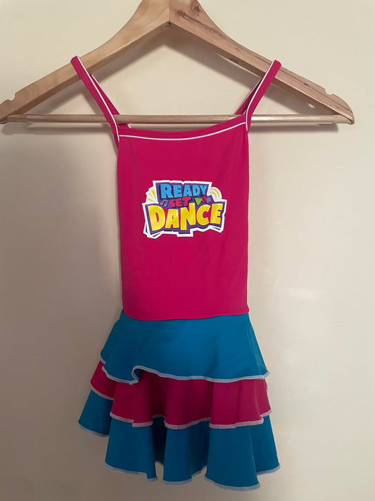 Ready Set Dance Size 4 Leotard Tutu