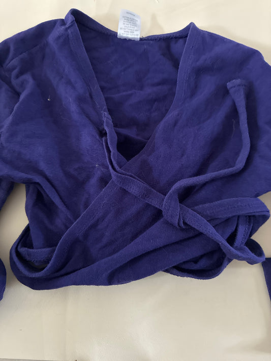 Target Wrap Top Purple - Size Child 16