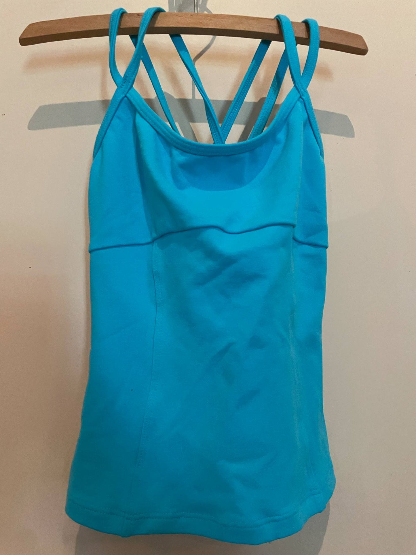 Bloch Double Cross Girls Cami & V front shorts Children's size P (4-5) Set