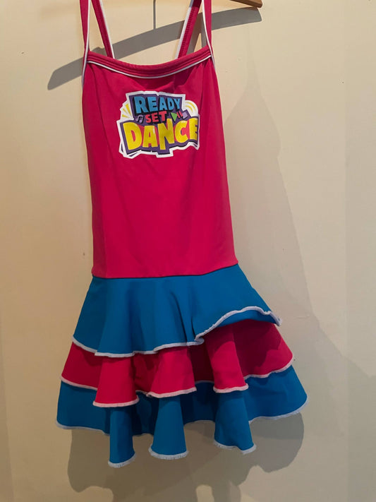 Ready Set Dance Size 8 Leotard Tutu