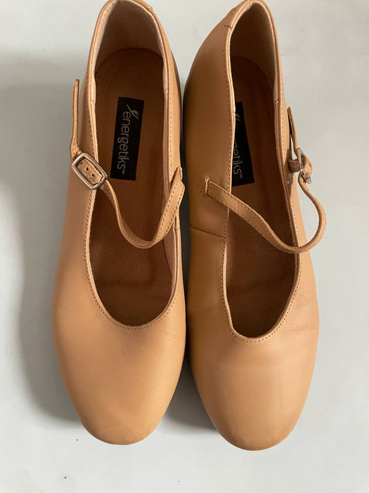 Energetiks Tan Debut Tap Shoe - Low Heel Ladies 11