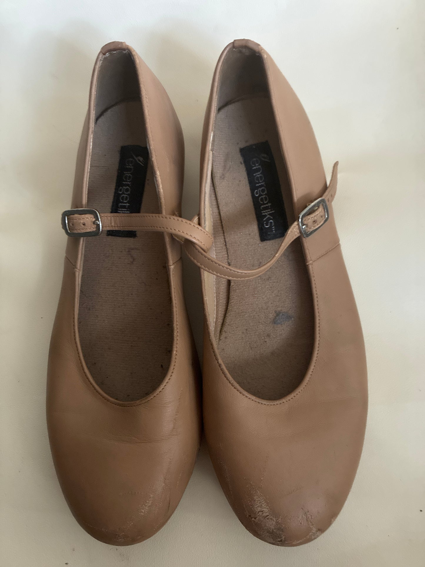 Energetiks Debut Tan Tap shoes - adult Size 8.5