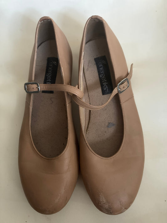 Energetiks Debut Tan Tap shoes - adult Size 8.5