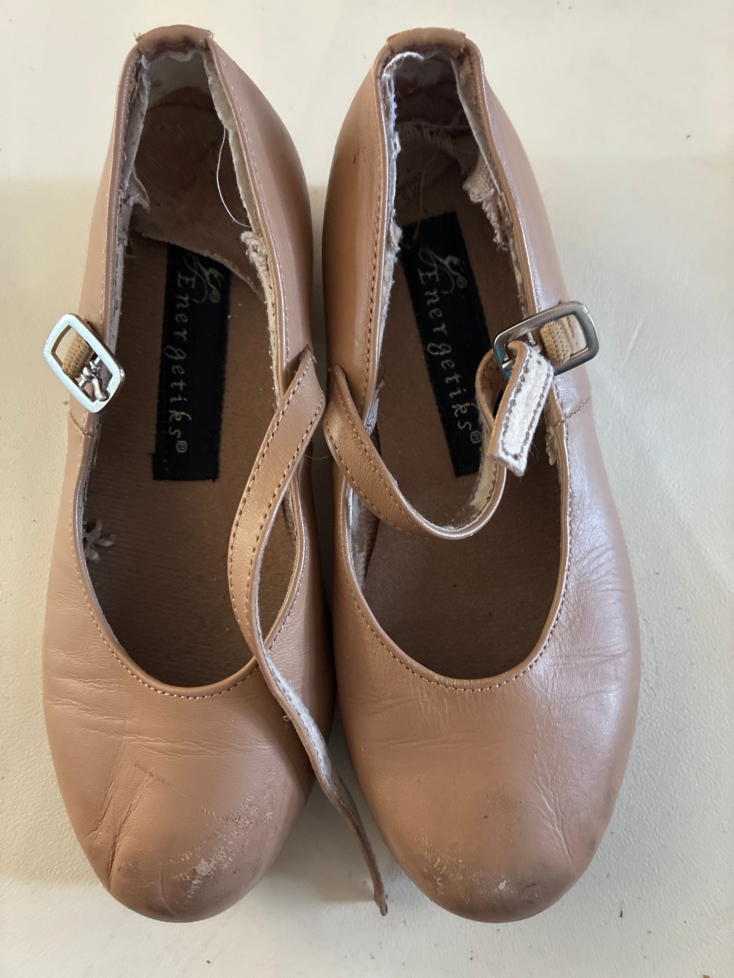 Energetiks Debut Tan Tap shoes - Child size 12