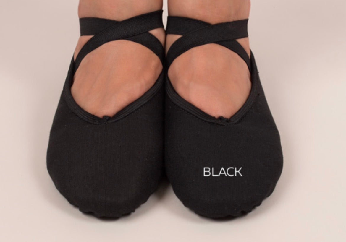 Grishko Little Stars Black Canvas - Child sizes
