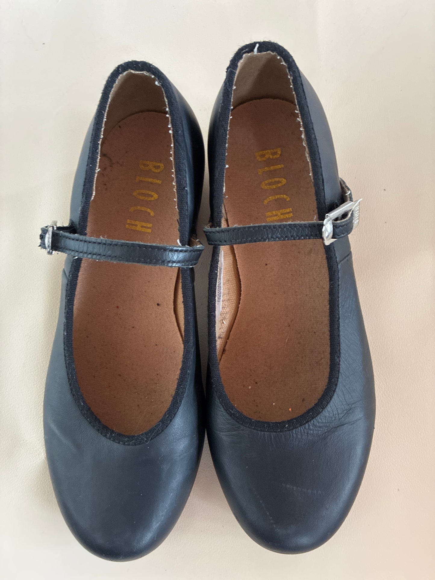 Bloch Tap On Girls Tap Shoe Black - Size 4.5