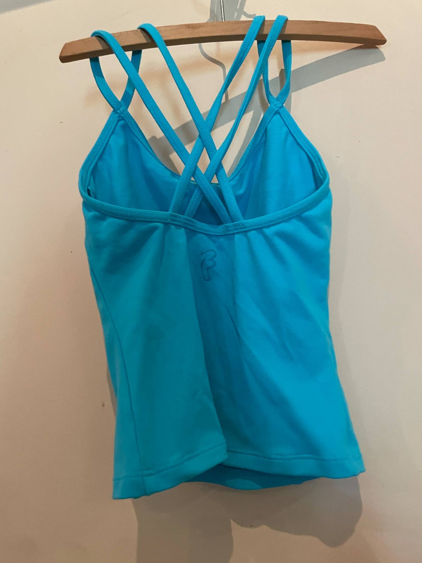 Bloch Double Cross Girls Cami & V front shorts Children's size P (4-5) Set