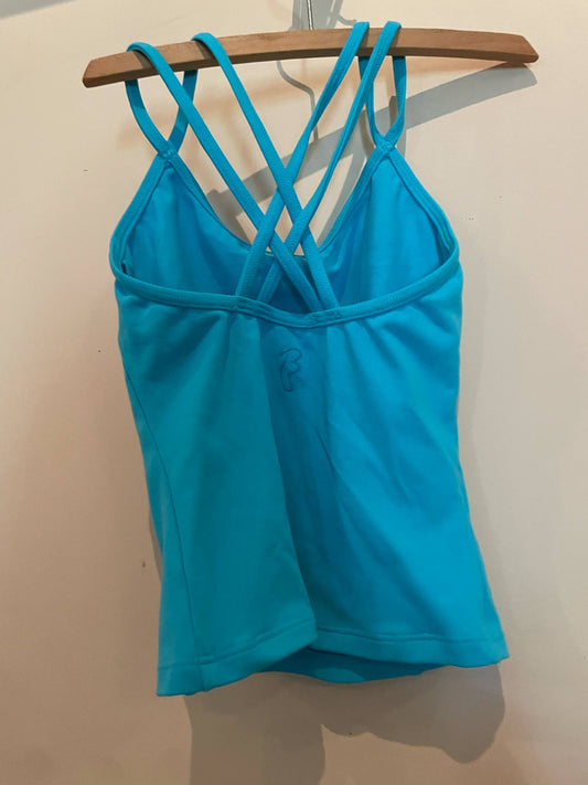 Bloch Double Cross Girls Cami & V front shorts Children's size P (4-5) Set