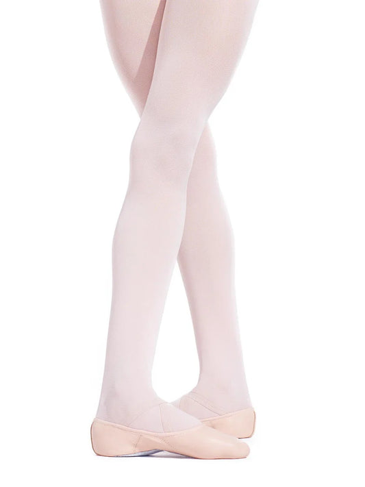 Capezio Juliet Canvas Full Sole Pink Ballet Shoe - Child 3 W