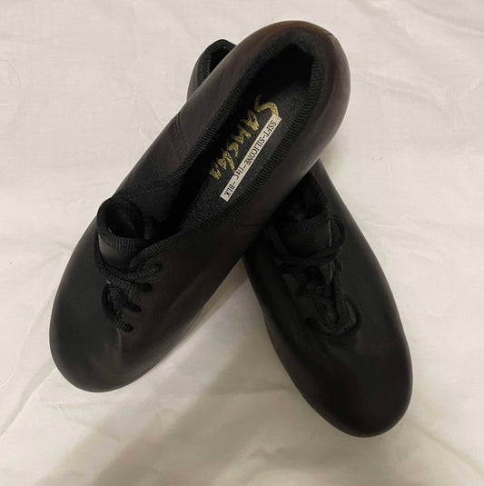 Sansha Black Lace Up Tap Shoes
